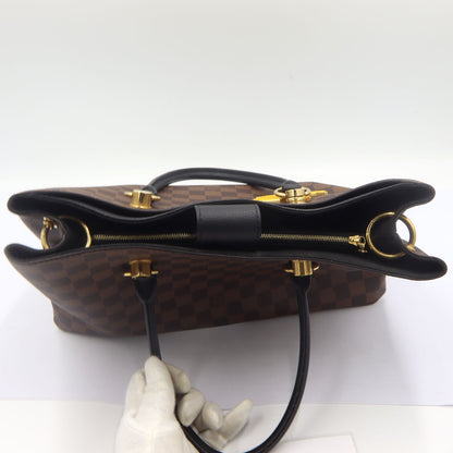 ルイ・ヴィトン(LOUIS VUITTON) 　ダミエ　LVリバーサイド　N40050　W34cm×H25cm×D12.5cm　レディース(中古)