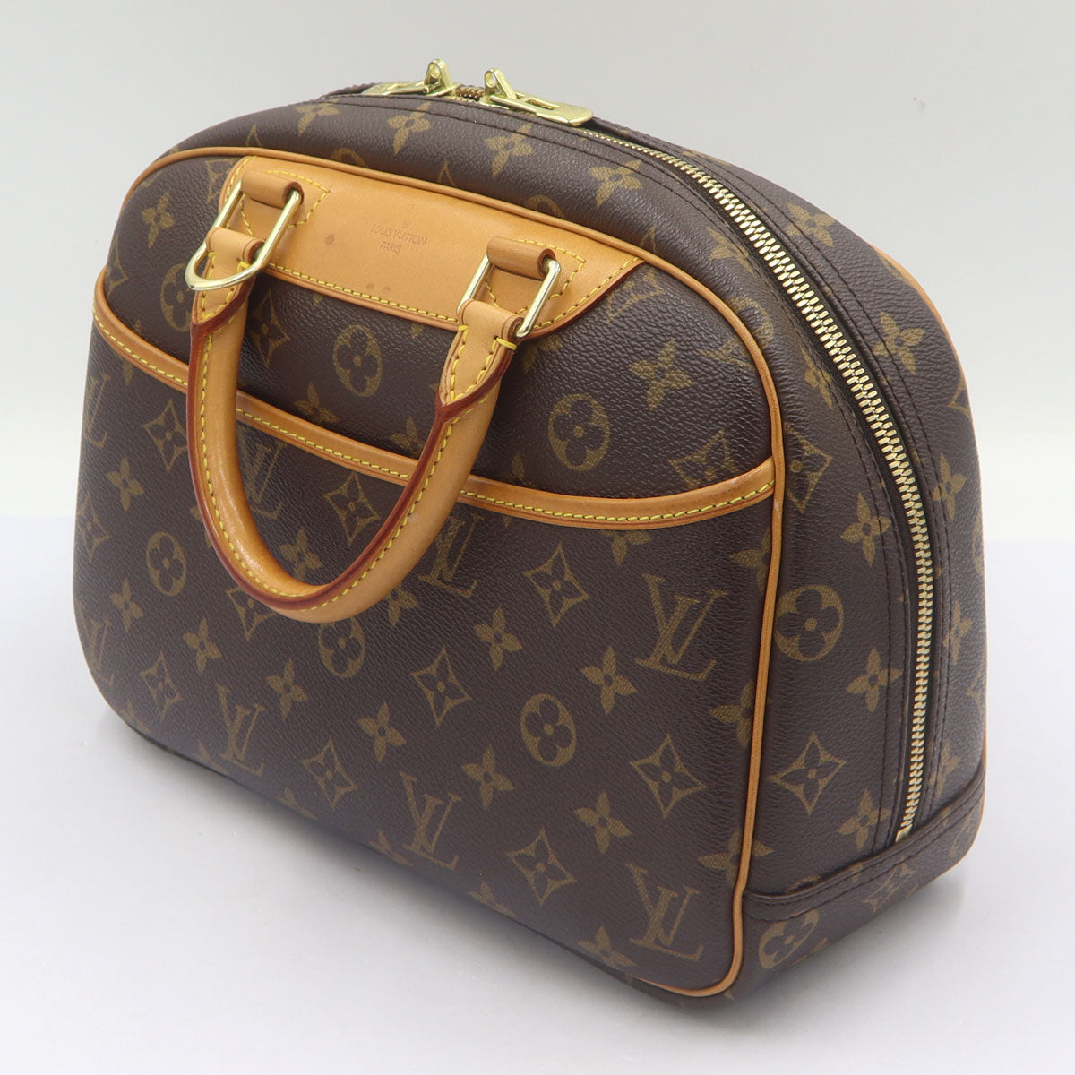 ルイ・ヴィトン(LOUIS VUITTON) 　モノグラム　トゥルーヴィル　M42228　W28cm×H21cm×D10cm　レディース(中古)