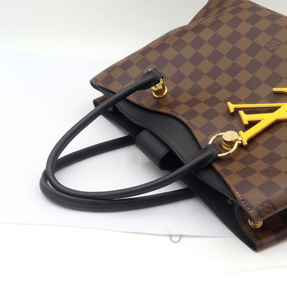 ルイ・ヴィトン(LOUIS VUITTON) 　ダミエ　LVリバーサイド　N40050　W34cm×H25cm×D12.5cm　レディース(中古)