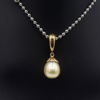 田崎真珠(TASAKI)　K18パールペンダントトップ　重量2.51g　レディース(中古)