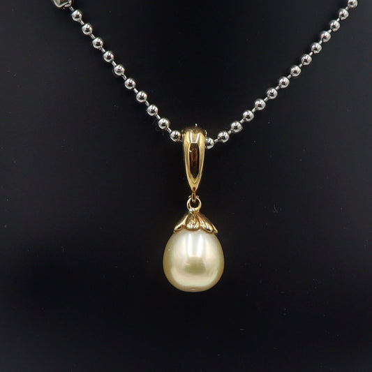 田崎真珠(TASAKI)　K18パールペンダントトップ　重量2.51g　レディース(中古)