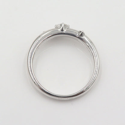 星の砂　Pt900ダイヤモンドリング　D0.23ct　リングサイズ12号　重量5.39g　レディース(中古)
