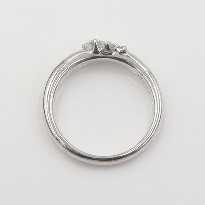 星の砂　Pt900ダイヤモンドリング　D0.23ct　リングサイズ12号　重量5.39g　レディース(中古)