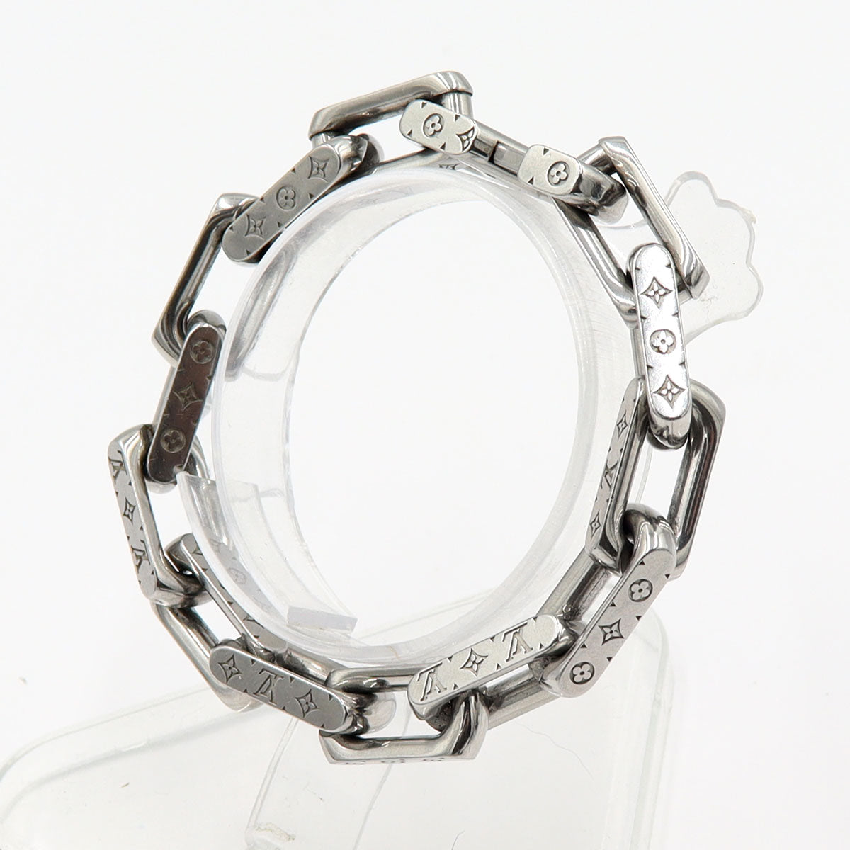 ルイ・ヴィトン(LOUIS VUITTON)　コリエチェーン ブレスレット モノグラム　M00308　腕回り19cm　重量45g　ユニセックス(中古)