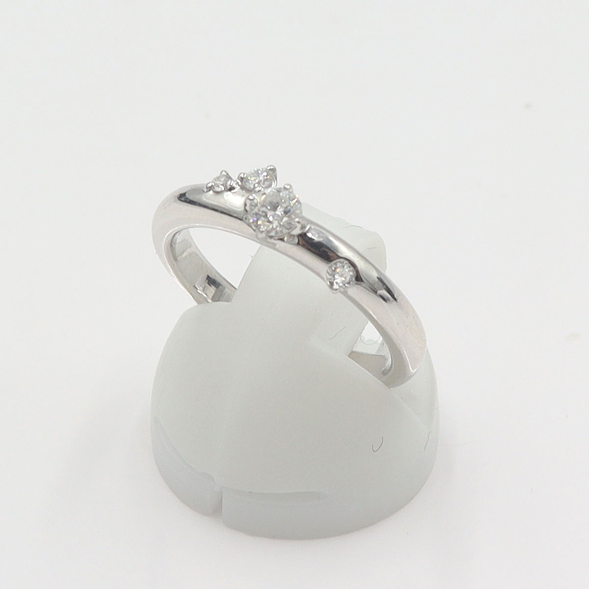 星の砂　Pt900ダイヤモンドリング　D0.23ct　リングサイズ12号　重量5.39g　レディース(中古)