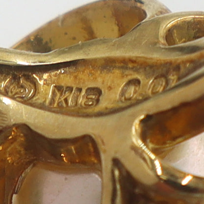 田崎真珠(TASAKI)　K18パールリング　10mm　リングサイズ13号　重量5.29g　レディース(中古)