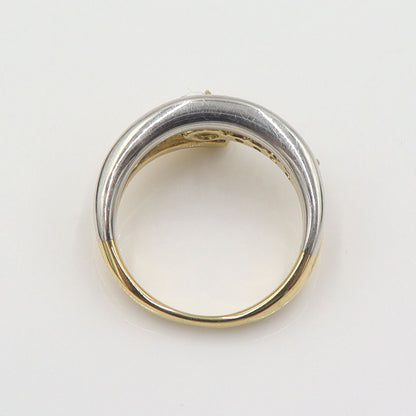 星の砂　K18/Pt900ダイヤモンドリング　D0.37ct　リングサイズ10号　重量7.30g　レディース(中古)