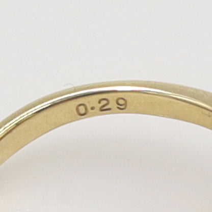 星の砂　K18ダイヤモンドリング　D0.29ct　リングサイズ10号　重量3.61g　レディース(中古)