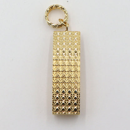 K18デザインペンダントトップ　重量1.33g　メンズ　レディース(中古)