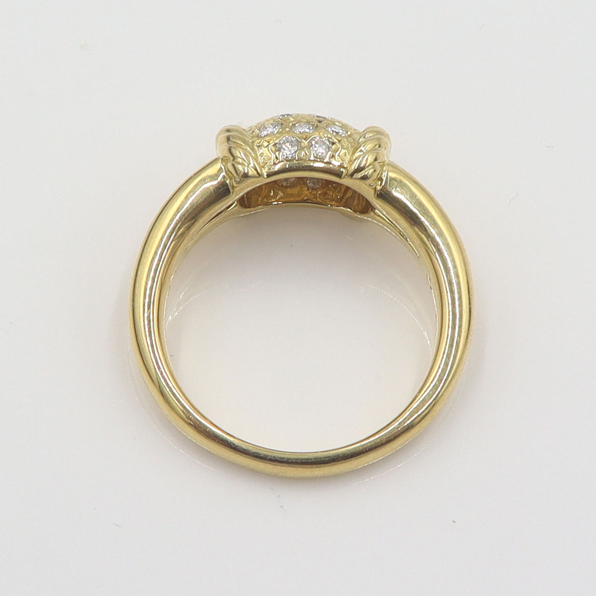 星の砂　K18ダイヤモンドリング　D0.22　リングサイズ12号　重量6.97g　レディース(中古)